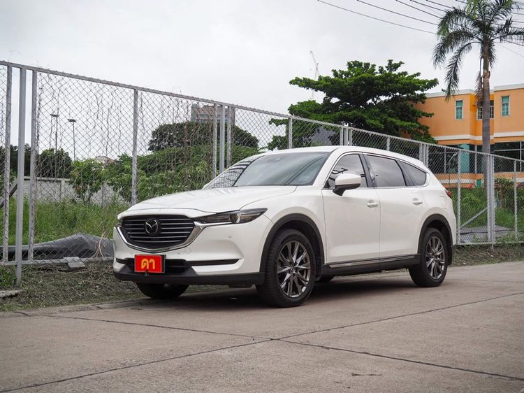รถ Mazda CX-8 2.5 SP Exclusive สี ขาว