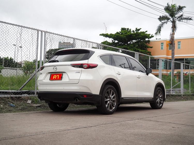 Mazda CX-8 2022 2.5 SP Exclusive Utility-car เบนซิน ไม่ติดแก๊ส เกียร์อัตโนมัติ ขาว รูปที่ 3