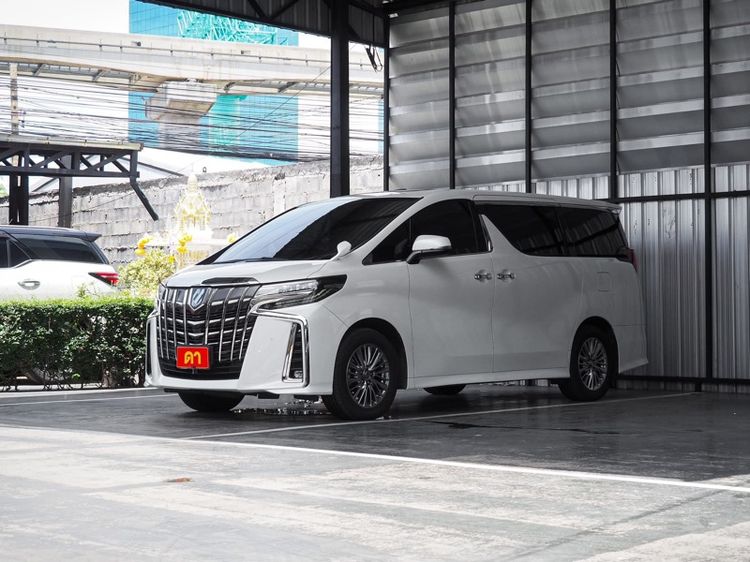 รถ Toyota Alphard 2.5 HV SR C-Package 4WD สี ขาว