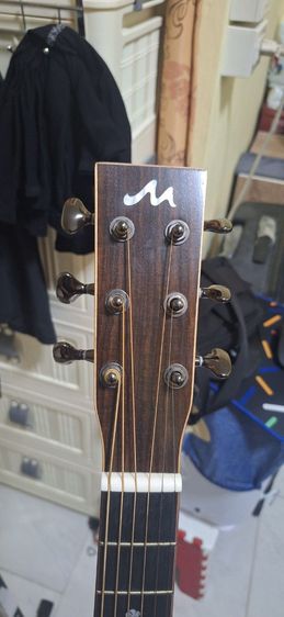 ขายกีต้าโปร่งไฟฟ้า Mos M-36 mini top solid รูปที่ 9