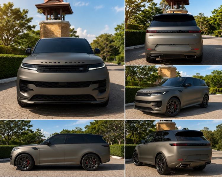 รถ Land Rover Range Rover 3.0 Sport Sdv6 Hse 4WD สี แดง