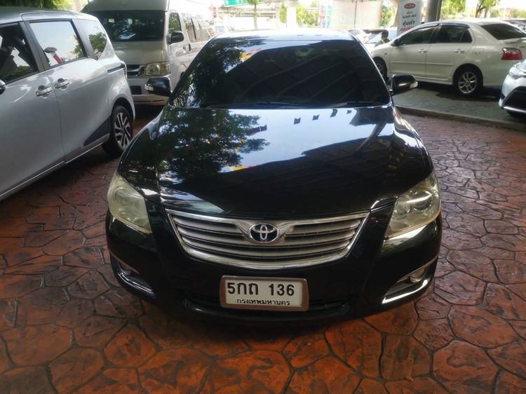 รถ Toyota Camry 2.4 V สี ดำ