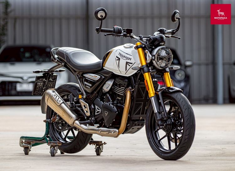 รุ่นอื่นๆ 2025 Triumph Speed400 ปี2026 มือเดียว วิ่ง3,000Km. วารันตีถึง2028