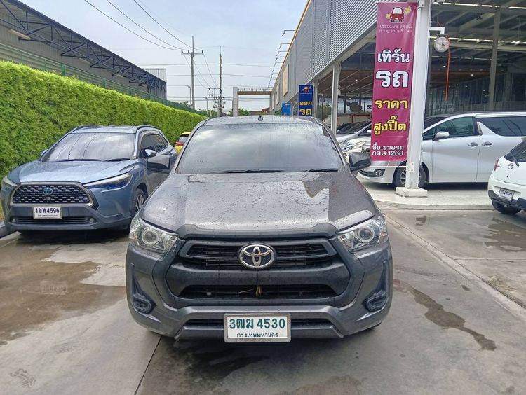 Toyota Hilux Revo 2020 2.4 Entry Pickup ดีเซล เกียร์ธรรมดา เทา รูปที่ 3