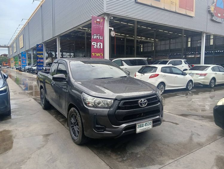 Toyota Hilux Revo 2020 2.4 Entry Pickup ดีเซล เกียร์ธรรมดา เทา รูปที่ 2