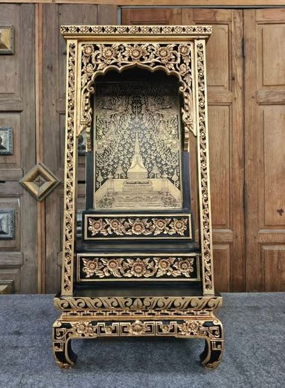 ตู้พระขาคู้ ลงรักปิดทอง สวยงามมาก สมบูรณ์