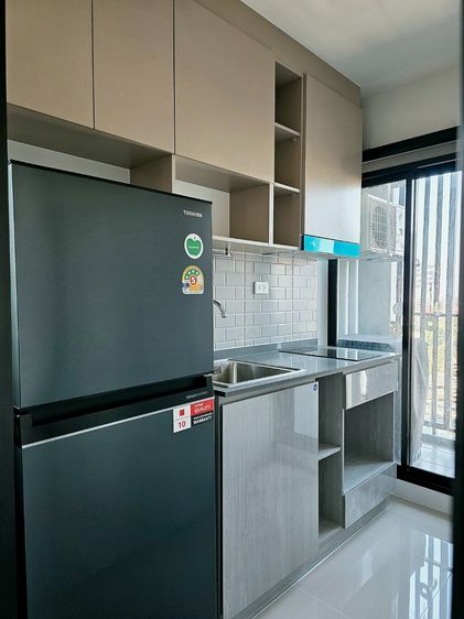 Ananda Development ไม่อนุญาต ตกแต่งครบ 2025 ให้เช่าคอนโดสร้างใหม่ไม่เคยอยู่ ไอดีโอ รามคำแหง-ลำสาลีสเตชั่น MRTสีเหลือง ชั้น 15 ห้องมุมทิศตะวันออก Condo for Rent IDEO 34 SQM. Yellow MRT รูปที่ 4