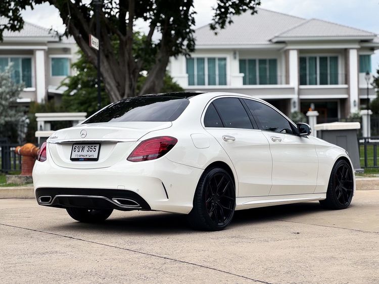 Mercedes-Benz C-Class 2022 C220 Sedan ดีเซล ไม่ติดแก๊ส เกียร์อัตโนมัติ ขาว รูปที่ 4