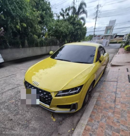 รถ Audi Audi TT  2.0 TFSI สี เหลือง