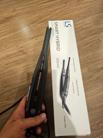 ส่งต่อเครื่องหนีบผม เลอซาช่า ใช้ไป 2 ครั้งเอง ส่งฟรีครับ