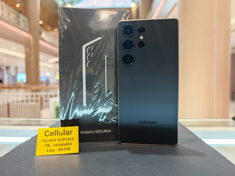 Samsung S25 Ultra 256GB เพิ่งใช้5วัน ประกันศูนย์ไทยเกือบปี ครบกล่อง