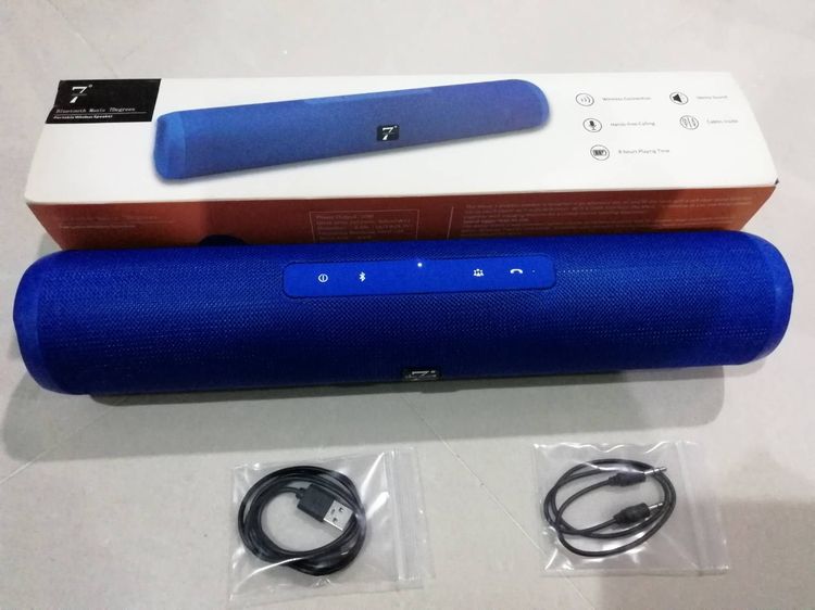 ขาย Bluetooth Speaker 7 Degrees สีน้ำเงิน  รูปที่ 4