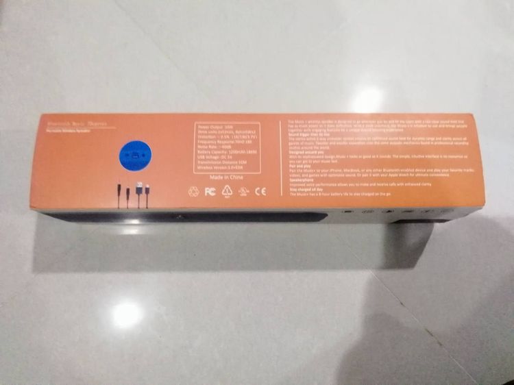 ขาย Bluetooth Speaker 7 Degrees สีน้ำเงิน  รูปที่ 6