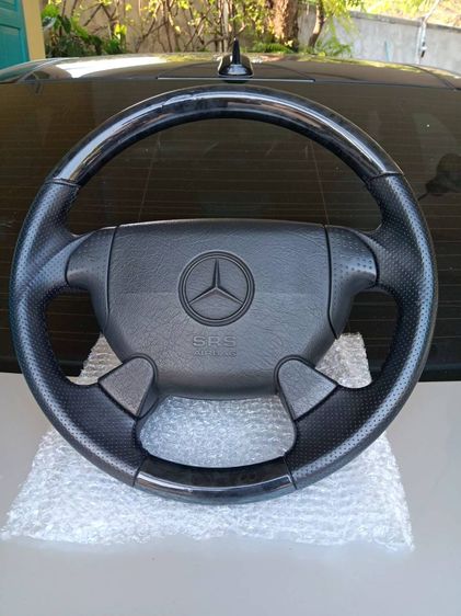 อื่นๆ พวงมาลัยซาลาเปา Benz แท้ 15นิ้ว Made in Germany  พร้อม Airbag ของแท้ตรงรุ่น ใส่ W124  202  210  140  208  R129  etc. ราคา 10,500 บ. 