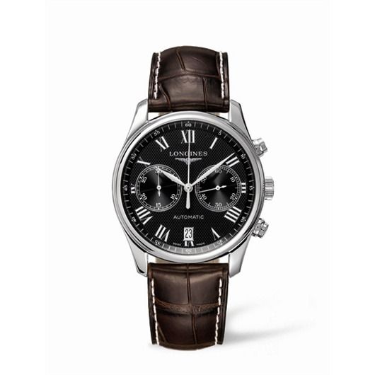 (ป้าย 1.1 แสน) Longines Master Collection Chronograph จับเวลา หน้าปัดดำ 38.5 มิล. รูปที่ 17