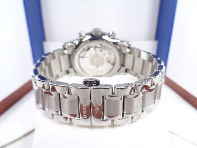(ป้าย 1.1 แสน) Longines Master Collection Chronograph จับเวลา หน้าปัดดำ 38.5 มิล. รูปที่ 4