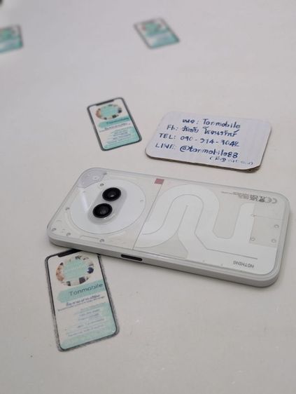 ขาย เทิร์น Nothing Phone 2a Ram 8 Rom 256 ศูนย์ไทย สภาพใหม่เอี่ยม อุปกรณ์ครบยกกล่อง ขาดสายชาร์จ เพียง 5,390 บาท ครับ  
 รูปที่ 2