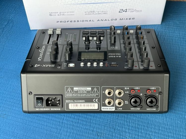 Soundvision SMX-4 Pro Analog Mixers รูปที่ 5