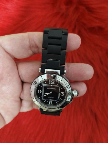 Cartier Pasha 40 มิล กล่องใบครบ ราคาดีสุด รูปที่ 7