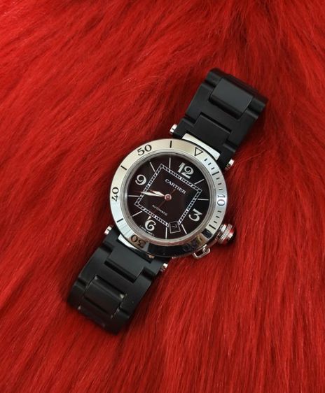 Cartier Pasha 40 มิล กล่องใบครบ ราคาดีสุด