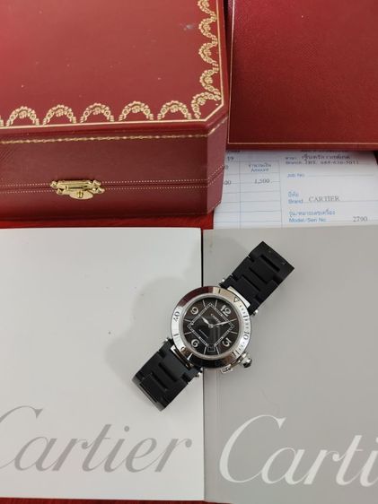 Cartier Pasha 40 มิล กล่องใบครบ ราคาดีสุด รูปที่ 12