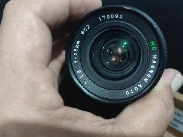 เลนส์มือหมุน fix เม้าท์ om olympus 28mm f2.8 รูปที่ 5