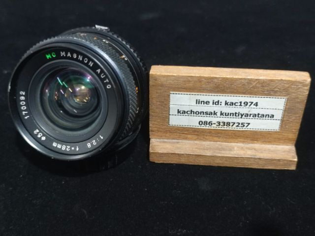 เลนส์มือหมุน fix เม้าท์ om olympus 28mm f2.8 รูปที่ 2