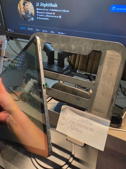 Samsung Galaxy Tab s8 Plus 5G 128Gb Ram 8 Gray ศูนย์ไทย รูปที่ 6