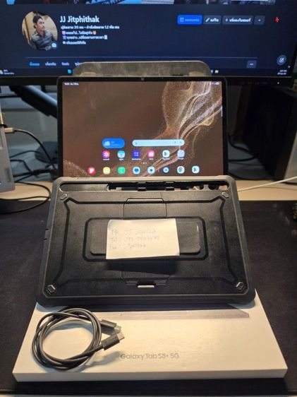 128 GB Samsung Galaxy Tab s8 Plus 5G 128Gb Ram 8 Gray ศูนย์ไทย