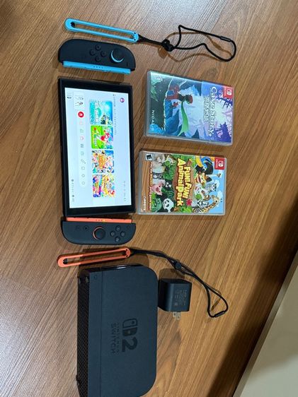Nintendo Switch2 Japan version สภาพ 99 แถม 2 เกมส์  รูปที่ 2