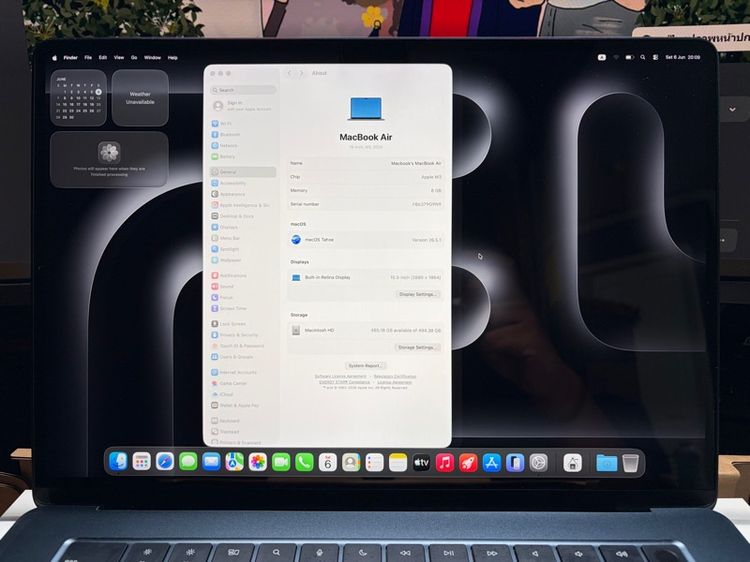 MacBook Air M3 15 นิ้ว รูปที่ 4