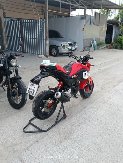 msx125sf เครื่องดี สีสวย เอกสารครบ รูปที่ 8