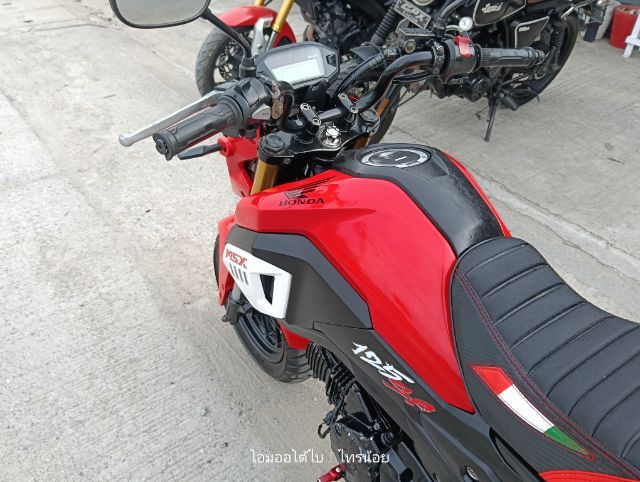 msx125sf เครื่องดี สีสวย เอกสารครบ รูปที่ 10