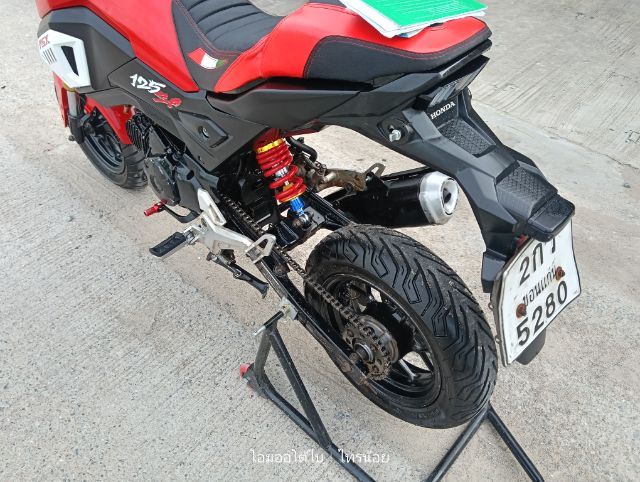 msx125sf เครื่องดี สีสวย เอกสารครบ รูปที่ 11