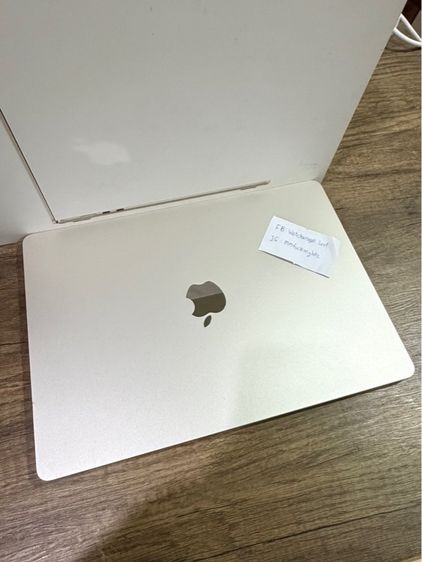ขาย MacBook Air M 2 💫 (15-inch) 2024 Ram8 SSD 256gb สี starlight ✨