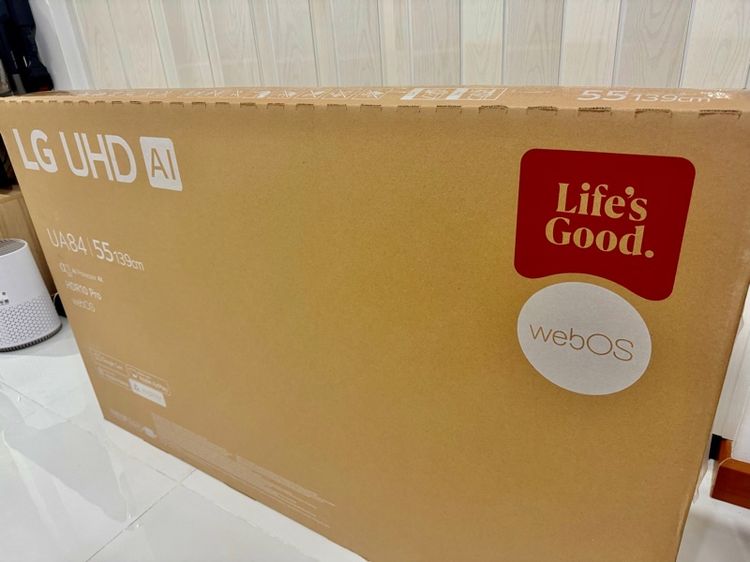 LG UHD 4K 55 นิ้ว มือ 1 Smart TV ประกันศูนย์ รุ่นใหม่ล่าสุดปี 2026 AI Processor Gen8 มี magic remote รูปที่ 5