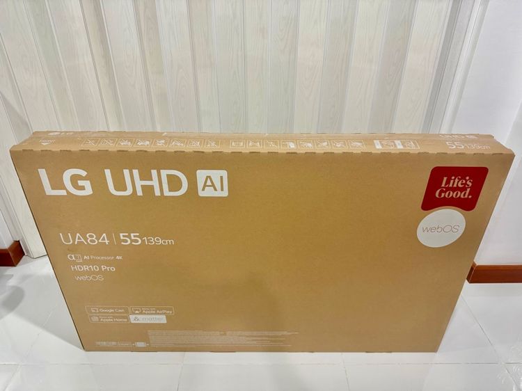 LG UHD 4K 55 นิ้ว มือ 1 Smart TV ประกันศูนย์ รุ่นใหม่ล่าสุดปี 2026 AI Processor Gen8 มี magic remote รูปที่ 4