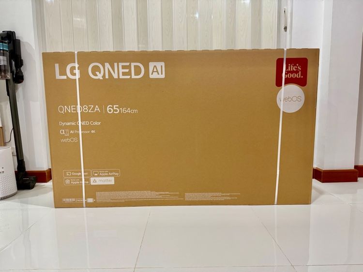 LG QNED 4K 65 นิ้ว มือ 1 Smart TV ประกันศูนย์ ผลิต 2026 Processor Gen8 QuantumDot มี magic remote