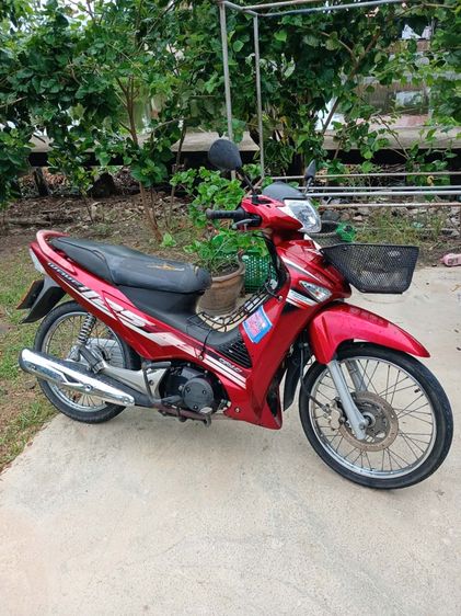 Honda 2010 wave 125บังลม สตาร์ทมือ