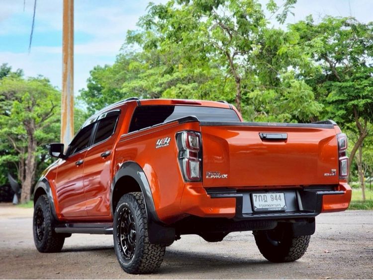 Isuzu D-MAX 2021 3.0 Vcross M 4WD Pickup ดีเซล ไม่ติดแก๊ส เกียร์อัตโนมัติ ส้ม รูปที่ 3
