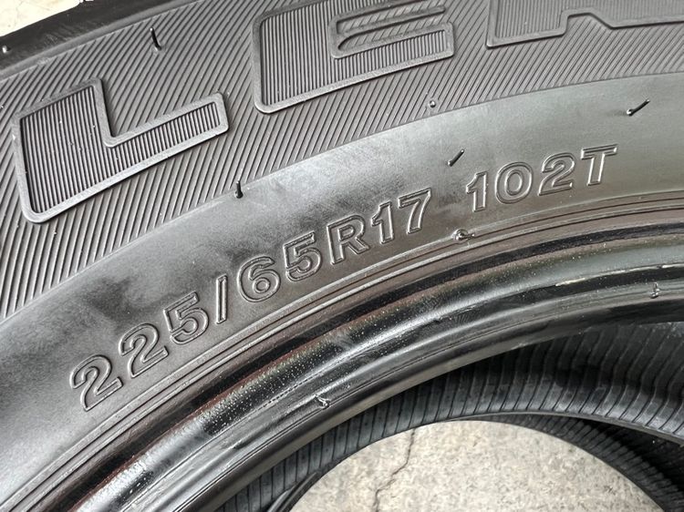 ยาง Bridgestone Dueler HT 225 65 17 ปี22 คู่ 1300 บาท สภาพดี  รูปที่ 7