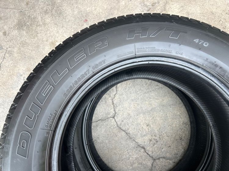 ยาง Bridgestone Dueler HT 225 65 17 ปี22 คู่ 1300 บาท สภาพดี  รูปที่ 6