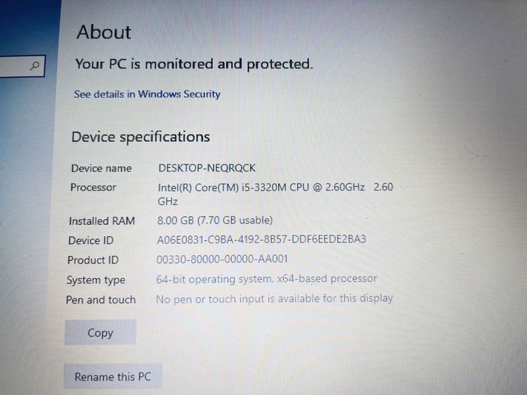 Lenovo ThinkPad T510 i5 Gen 3 Ram 8 จอใหญ่สะใจ ใช้งานได้ดี ราคาถูกใจ รูปที่ 2