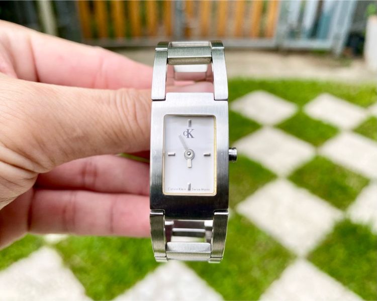 อื่นๆ ขาว นาฬิกา Calvin Klein Bangle Watch (swiss made)