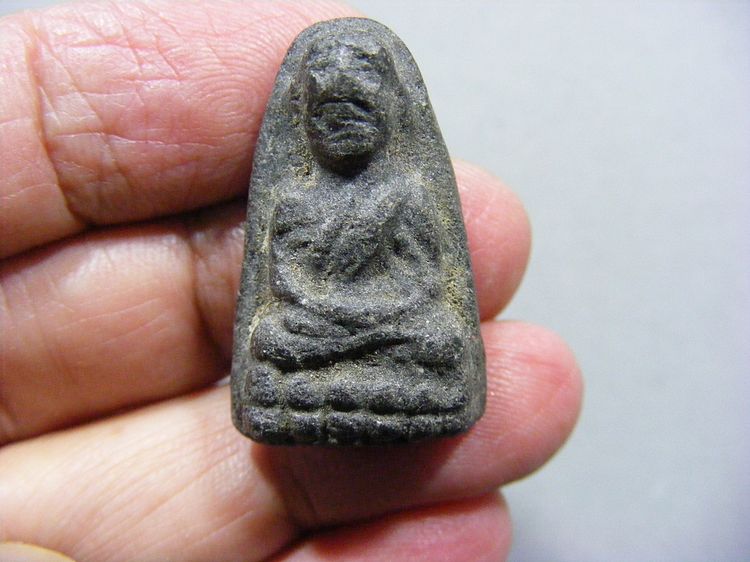 (ติดจอง)หลวงปู่ทวด วัดม่วง ปี 05 ฝังตะกรุดพิมพ์กรรมการ รูปที่ 3