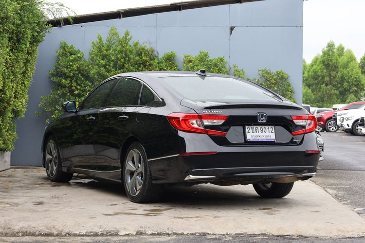 Honda Accord 2021 2.0 e:HEV EL+ Sedan ไฮบริด ไม่ติดแก๊ส เกียร์อัตโนมัติ ดำ รูปที่ 4