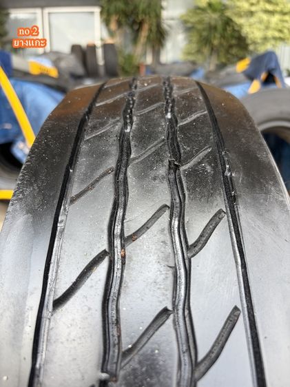 ยางเก่า บรรทุก BS 750r16 radial รุ่นr156 เป็นยางแกะดอก ปี21 และ 24 รูปที่ 7