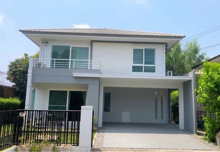 Land and Houses ตกแต่งครบ 2014 ไม่ใช่ บ้านเดี่ยวหลังมุม 60 ตรว. 2 ชั้น 3 ห้องนอน 3 ห้องน้ำ ม. สีวลี สุวรรณภูมิ