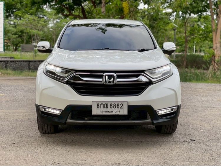 Honda CR-V 2019 1.6 EL 4WD Utility-car ดีเซล ไม่ติดแก๊ส เกียร์อัตโนมัติ ขาว รูปที่ 2