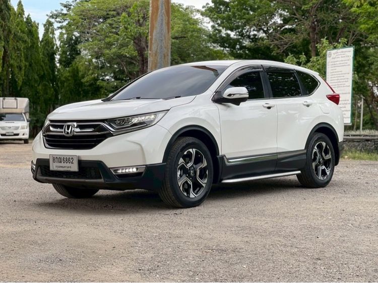 Honda CR-V 2019 1.6 EL 4WD Utility-car ดีเซล ไม่ติดแก๊ส เกียร์อัตโนมัติ ขาว รูปที่ 3